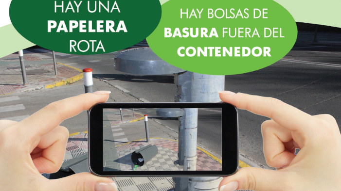 Publicidad de la aplicación.