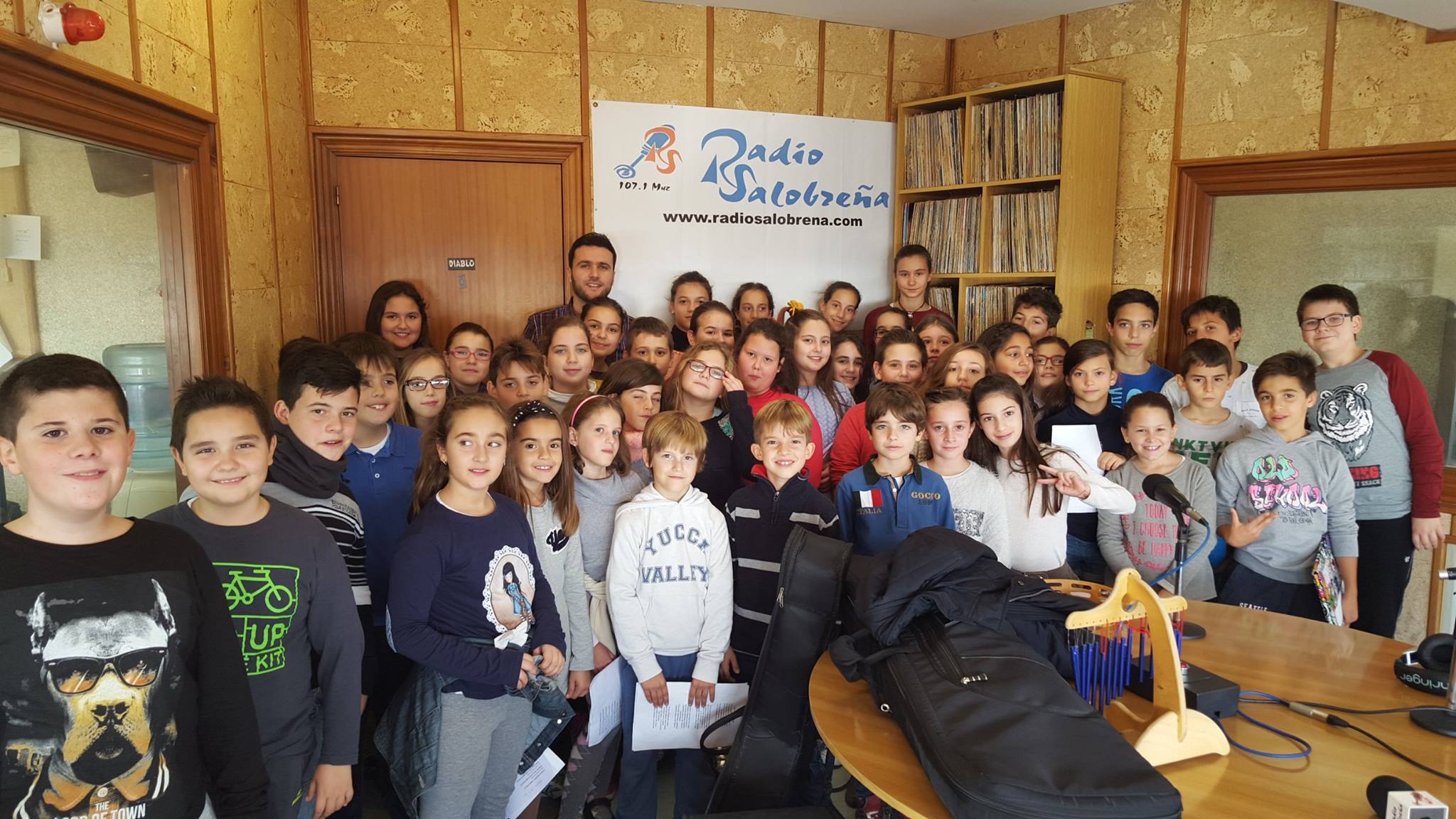 Grupo del colegio Príncipe Felipe de Motril.