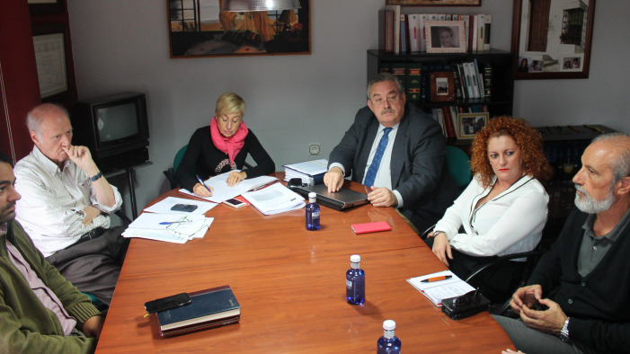 Momento de la firma del acuerdo.