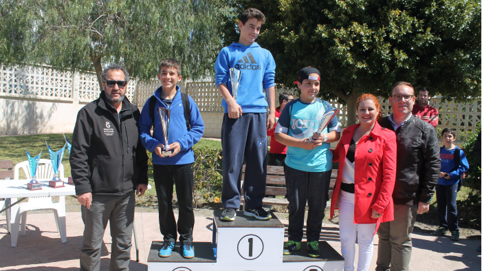 Ganadores de la prueba celebrada en Salobreña.