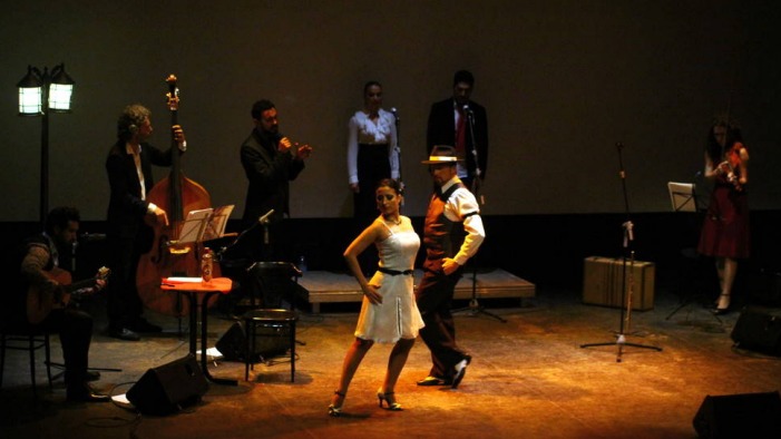 Actuación de 'La Milonga Flamenca'.