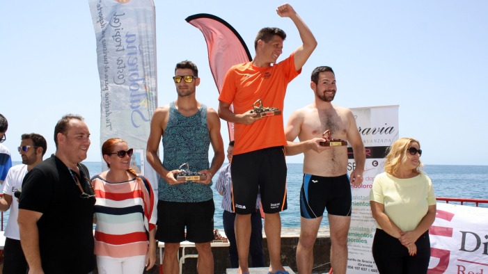 Podium masculino.