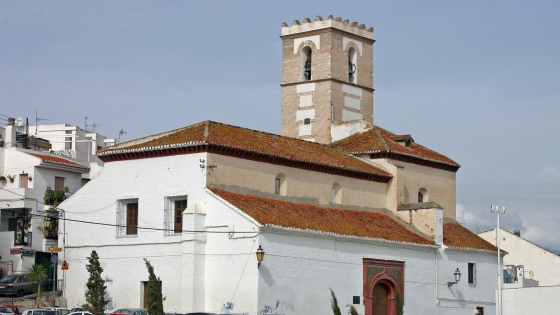 Iglesia del Rosario, en el Casco Antiguo de Salobreña.